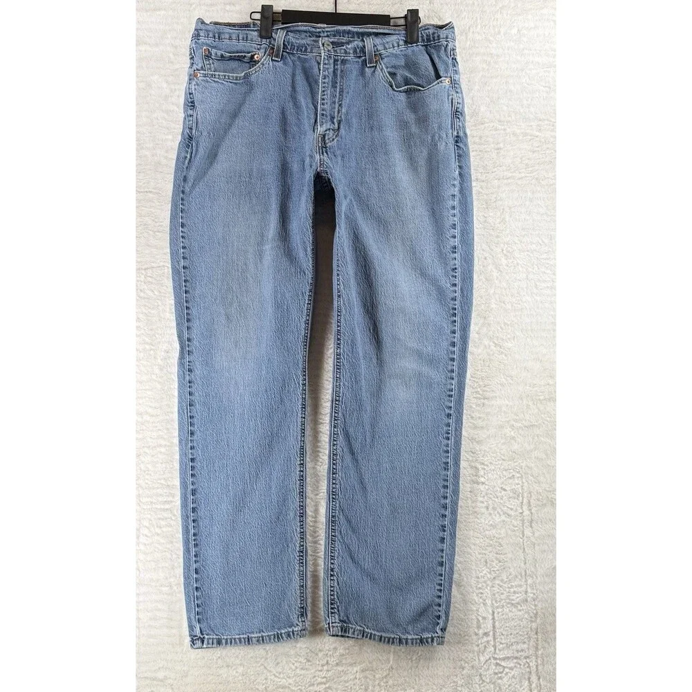 Levis 511 Slim Fit Stretch Jeans Mens Size 38x32 Med Wash Denim Casual Pants